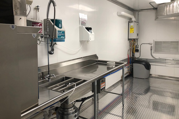 24' Dishwashing Trailer